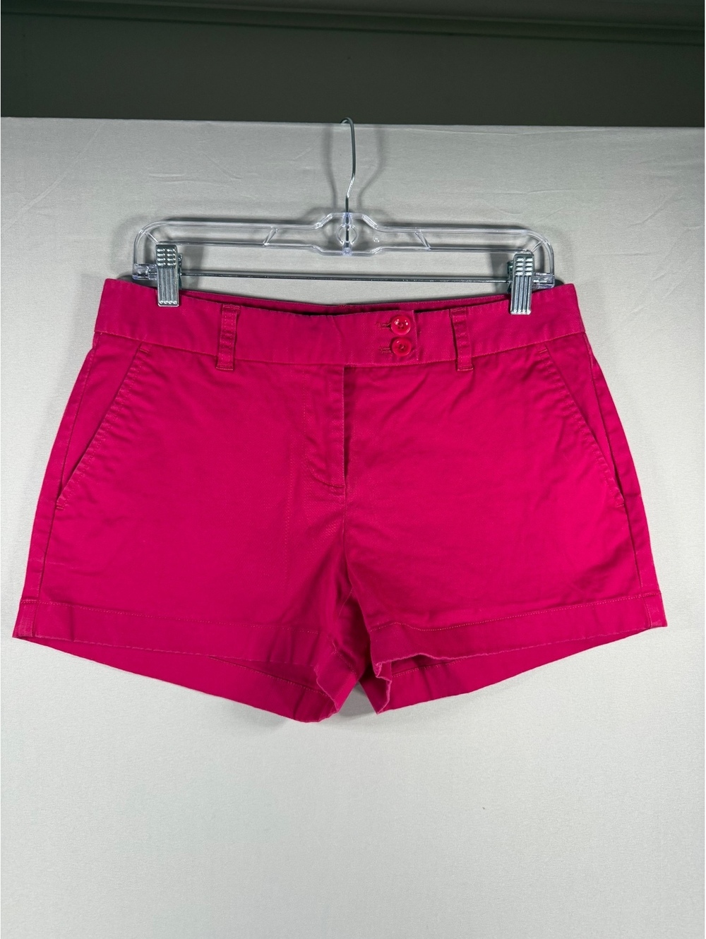 Vineyard Vines Pink Cotton Spandex Shorts Size 6